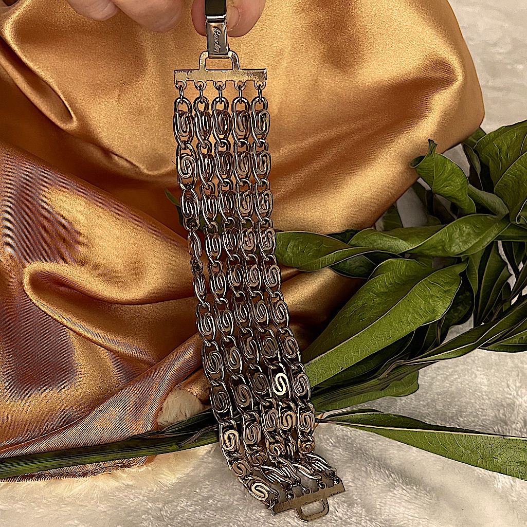 Vintage Barclay Multi Chain Bracelet